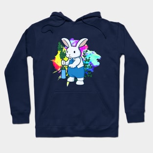 BLUE RABBIT GARDENING #2 Hoodie